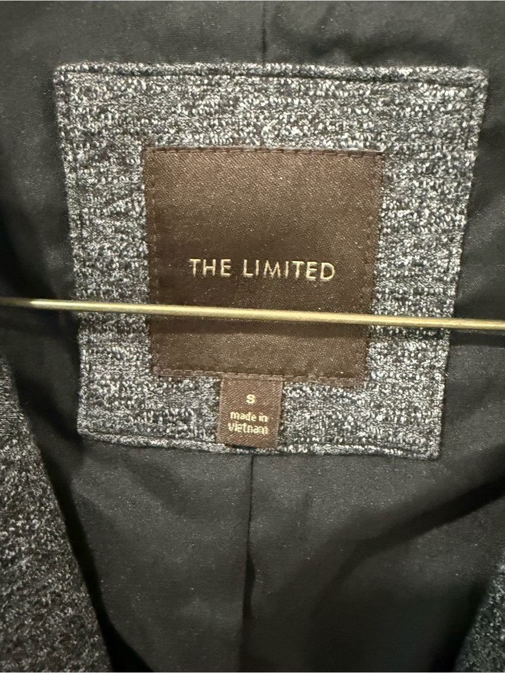 The Limited Charcoal Gray Women's Tailored Blazer - Picture 2 of 4